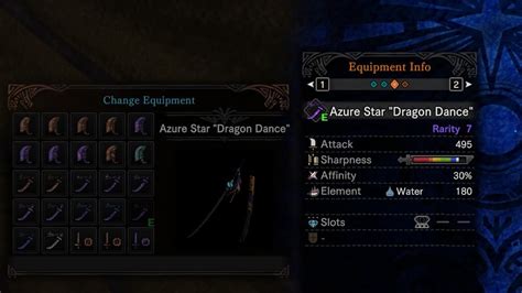 monster hunter world weapon affinity.